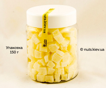 Кокос сушеный кубик - Упаковка 150 г
