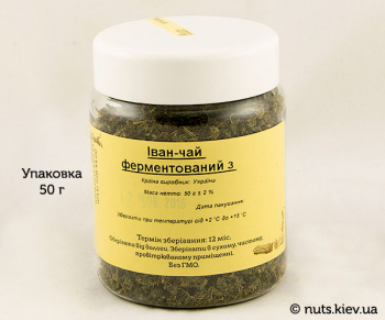 Иван-чай ферментированный украинский с листом смородины - Упаковка 50 г