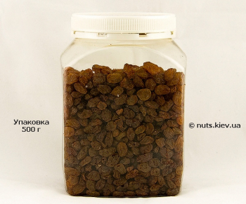Изюм коричневый узбекский - Упаковка 500 г